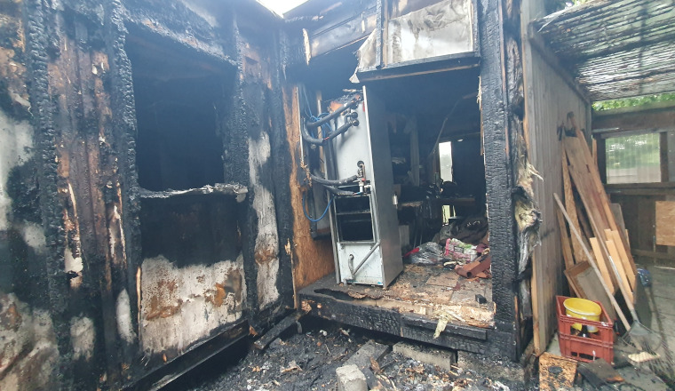 Incendie The House of Sir William 