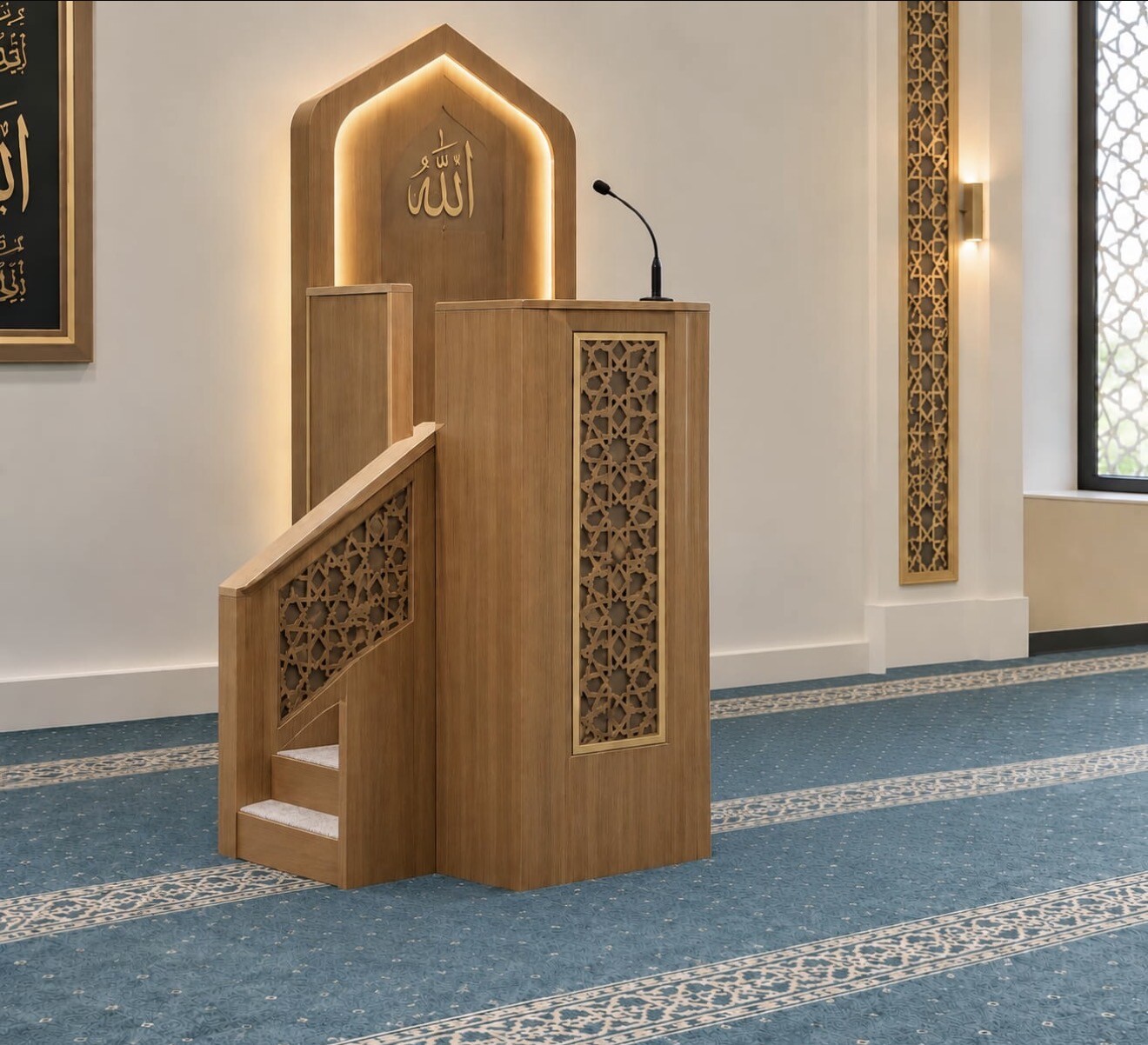 Projet Minbar Mosquée An’Nour Quievrechain 