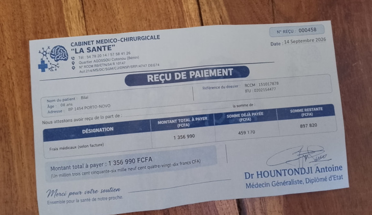 UN APPEL DU CŒUR POUR LE PETIT FRÈRE BILAL