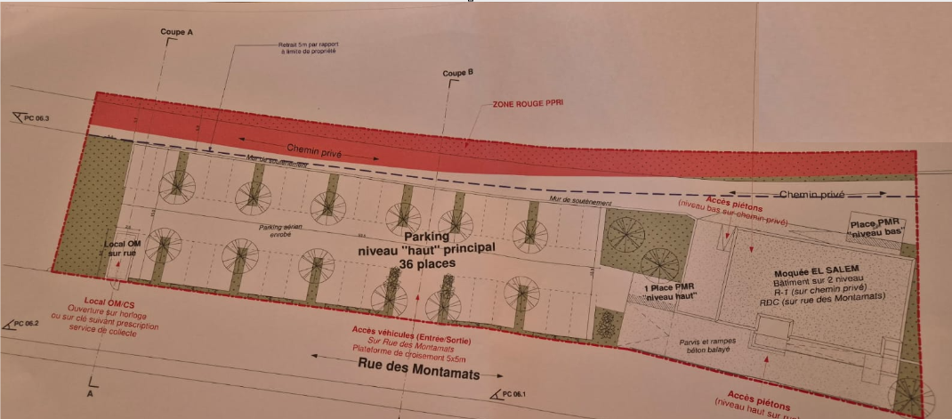 GRAND PROJET TARN : FINANCEMENT DU PARKING DE LA MOSQUÉE SALEM de Saint Sulpice la Pointe