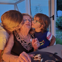 80 and still has all her teeth!