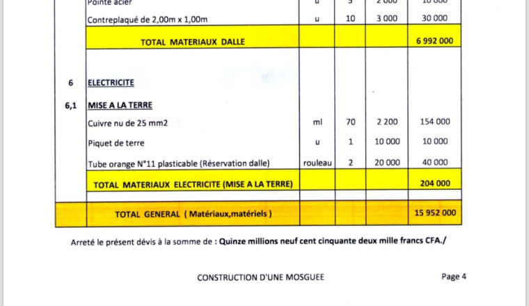 Image justificative de la cagnotte