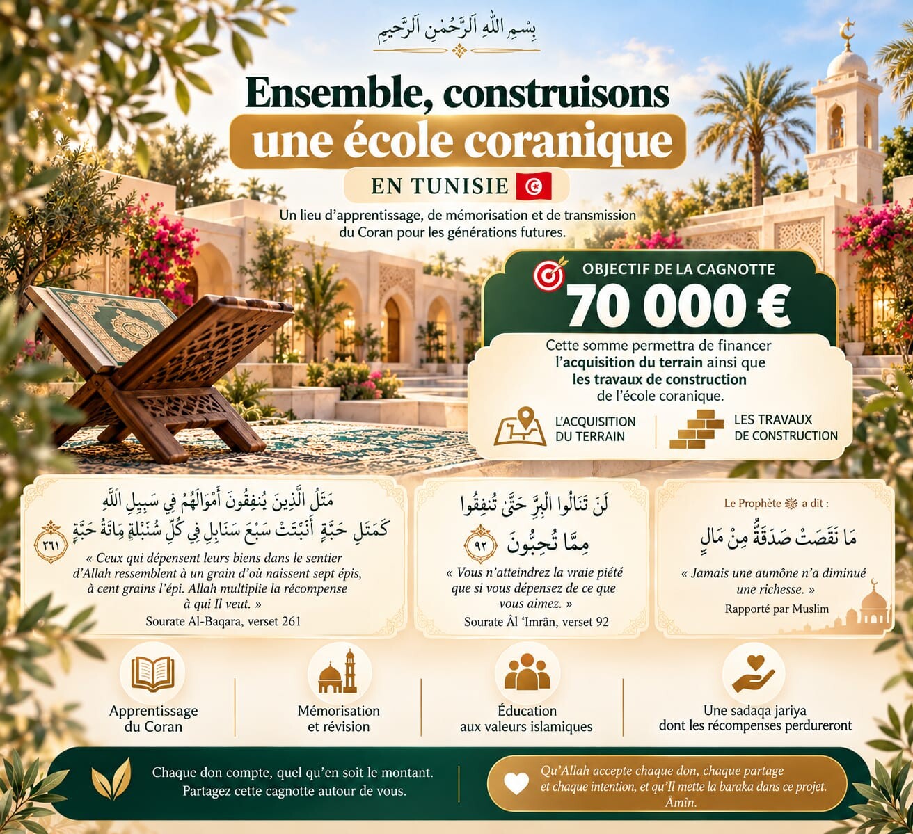 ECOLE CORANIQUE EN TUNISIE