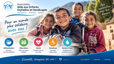 Aidez-nous à soutenir les enfants orphelins et handicapés