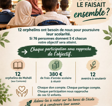 MAYATIMA-LES ORPHELINS DE L'ILE DE MOHELI