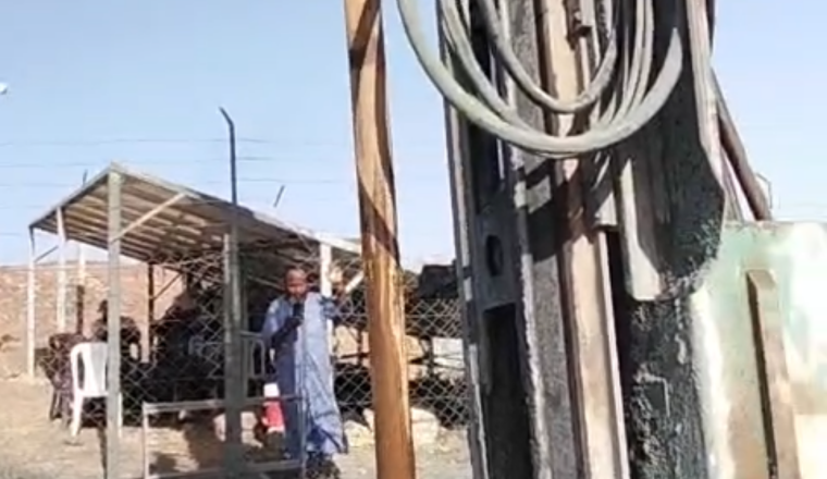 Donación para finalizar la perforación de pozos en Marruecos.