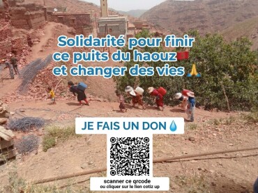 Solidaridad: Un pozo para estas familias del Haouz en Marruecos 🇲🇦💧