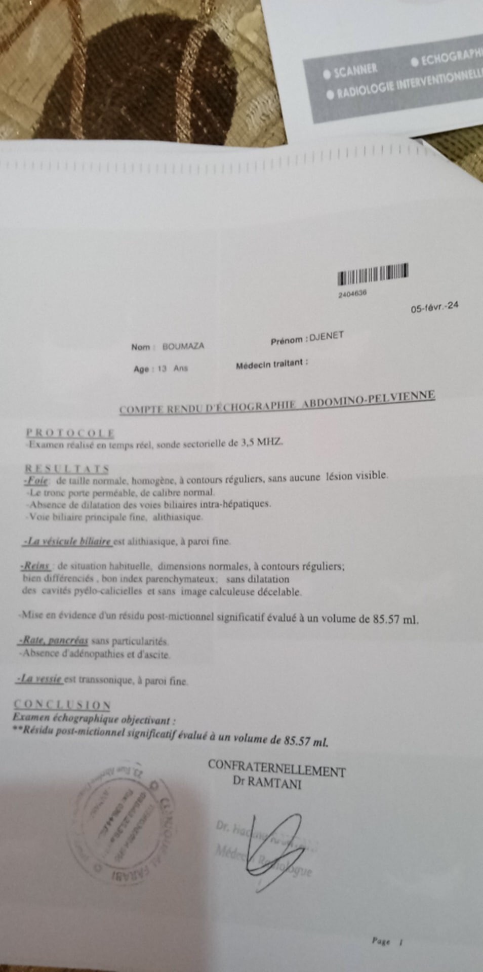 Image justificative de la cagnotte