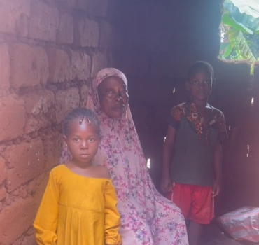 Ensemble pour la sécurité alimentaire d'une famille à Koundja