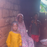 Ensemble pour la sécurité alimentaire d'une famille à Koundja