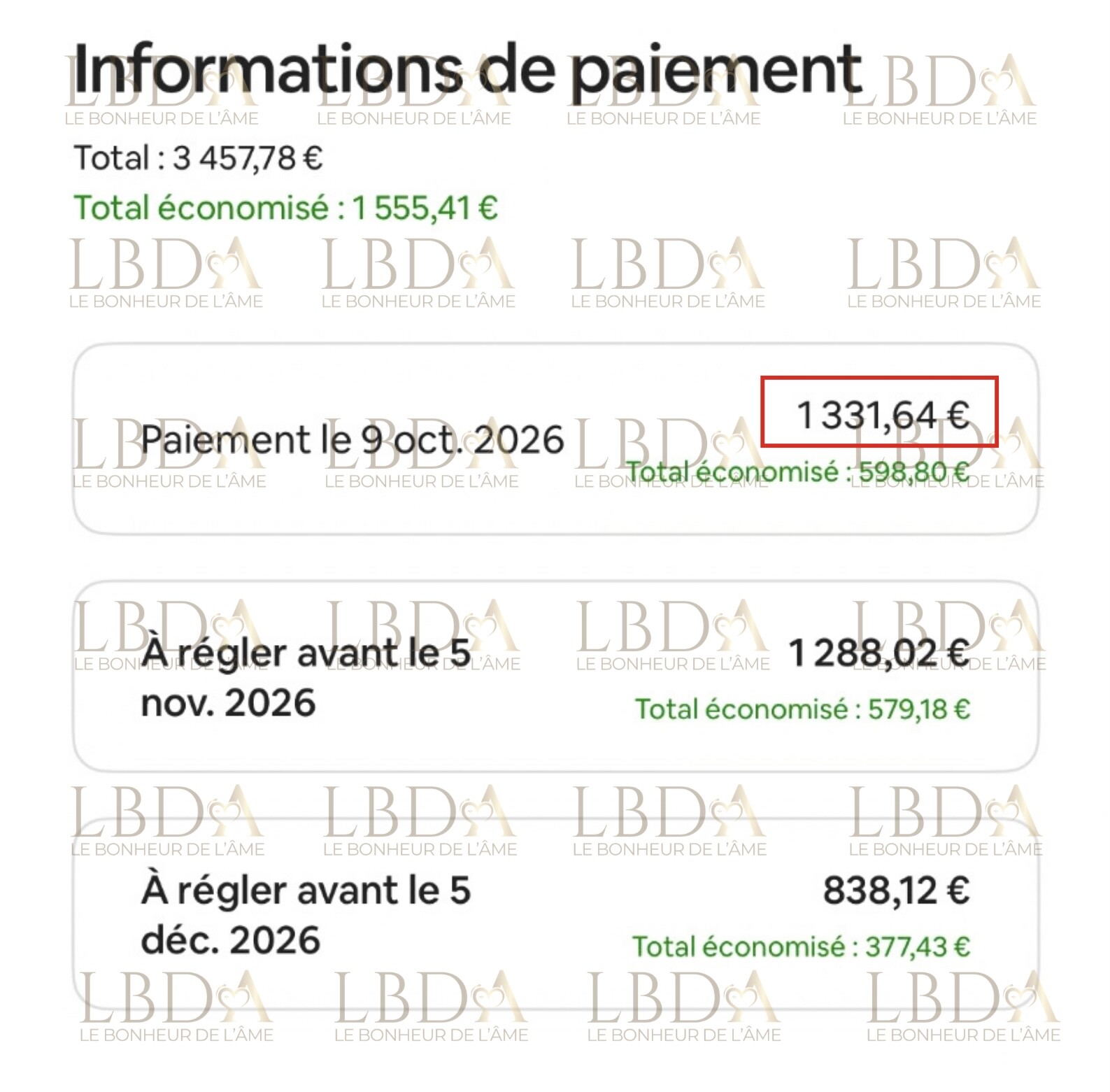 Aidons deux jeunes mariés à payer leur logement 