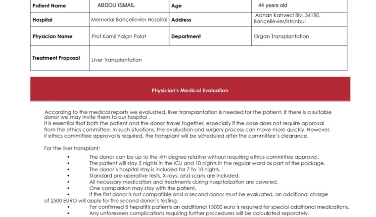 Urgence Vitale : Sauvons Ismail, 44 ans, en attente d'une greffe du foie.
