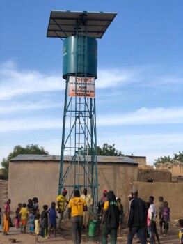 Construcción de un pozo de agua potable en Diata Moussala (Mali)