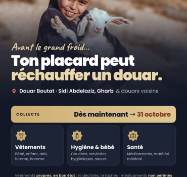 Frais de transport et logistique pour la récolte de vêtements 