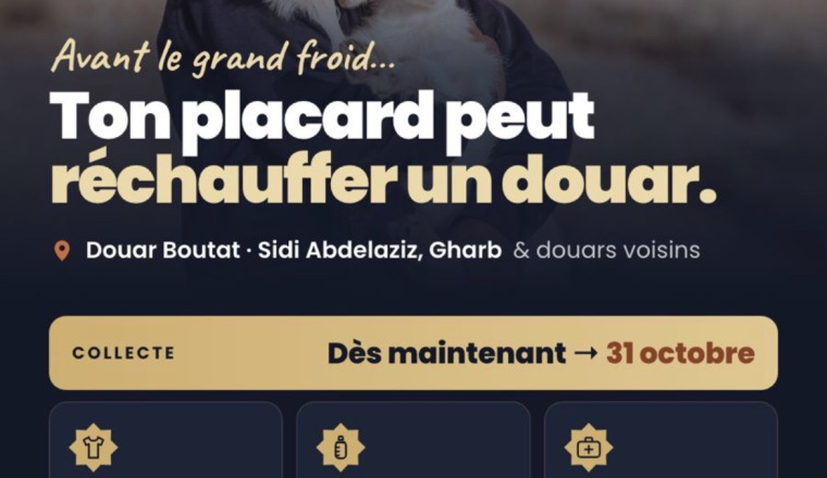 Frais de transport et logistique pour la récolte de vêtements 