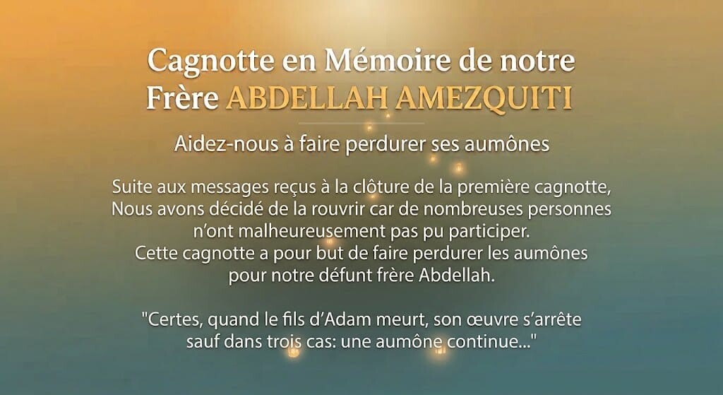 Pour que son livre de bonnes actions reste ouvert