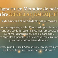 Pour que son livre de bonnes actions reste ouvert