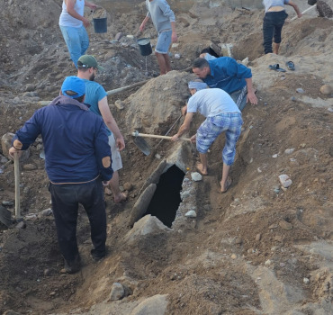 Alnif: Travaux canal d'irrigation 