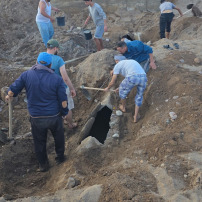 Alnif: Travaux canal d'irrigation 