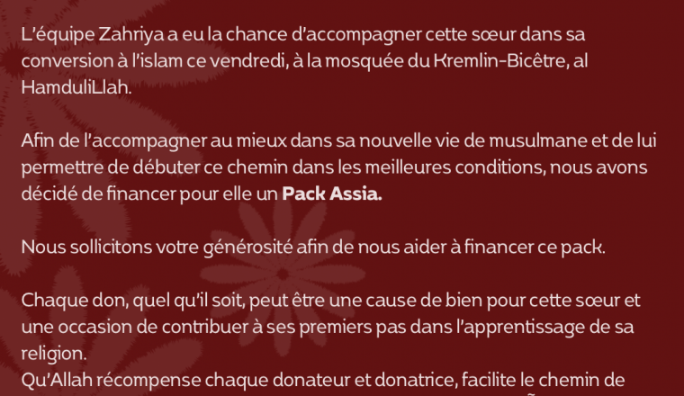 pour soeur convertie 21